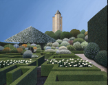 Michael Kidd, White Garden, Sissinghurst